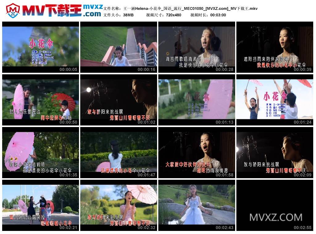王一涵Helena-小花伞_国语_流行_MEC01050